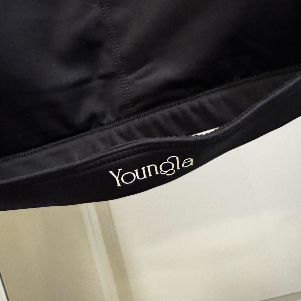 YoungLA Black Crop Top - Picture 3 of 3